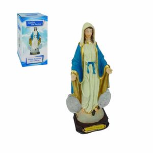 Santo em Resina Nossa Senhora das Graças 16cm IM50005 Casita - UN