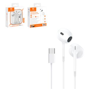 Fone de Ouvido com Microfone Tipo C RB08 Hmaston - UN