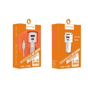 Carregador Veicular 2 USB + Cabo Micro S181 Hmaston - UN