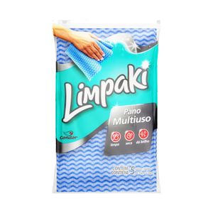 Pano Folha Multiuso Limpaki 1663 Condor - 5UN