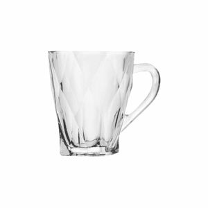 Caneca Vidro 250ml Diamond 0250 Allmix - UN