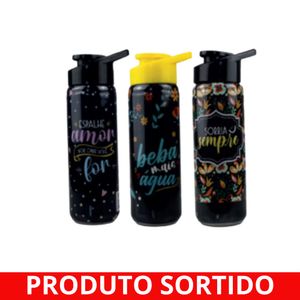 Garrafa Plástica 720ml Estampa Sortida 470355 Plasduran - UN
