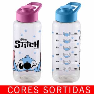 Garrafa Plástica 1 Litro Squeeze Stitch 0313 Plasduran - UN