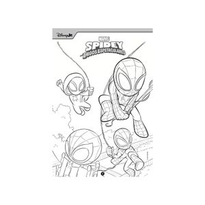 Livro Infantil Colorir Spidey 7756 Bicho esp. - UN