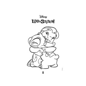 Livro Infantil Colorir Lilo & Stitch 7777 Bicho esp. - UN