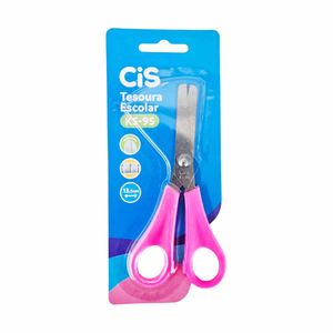 Tesoura Escolar 13,5cm Sortidas 8301 Cis - UN