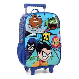 Mochila de Rodinhas Teen Titans Azul IC39702TG Luxcel - UN