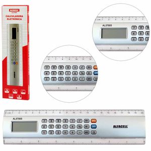 Calculadora Régua 8 Dígitos AL57005 Alfacell - UN