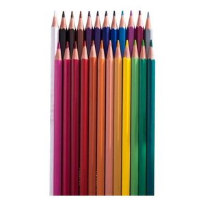 Lápis Cor com 24 Cores Sextavado Madeira 2208 Futuro - EST