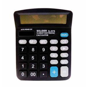 Calculadora Media 12 Digitos Sl837B Solider - UN