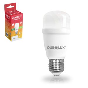 Lâmpada Led Bulbo 9W 6500K Branco Bivolt 20775 Ourolux - UN