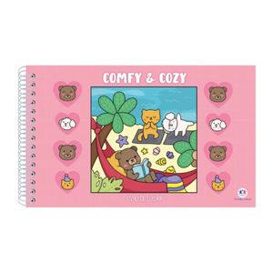 Livro Infantil para Colorir Bobbie Comfy Cozy Pin 1542 Ciranda cultural - UN