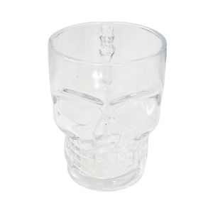 Caneca Vidro 520ml Caveira 9234 Wincy - UN