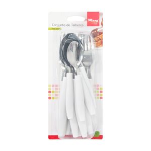 Faqueiro Branco IXB06159 Wincy - 16PÇS