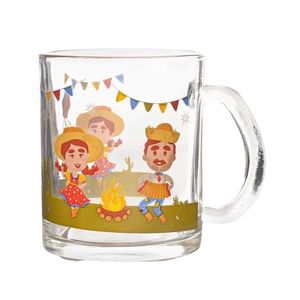 Caneca Vidro 320ml Caipira 0003 Rocie - UN