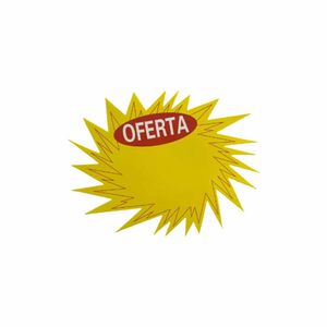 Cartaz Splash Oferta 20x15cm 22CT55 Solider - 10UN
