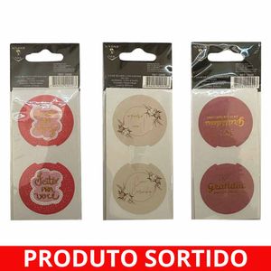 Etiqueta Lacre para Sacola 7x3cm Frases OK49 Solider - 10UN