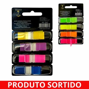 Marcador de Página 13x43mm Cores OK47 Solider - UN