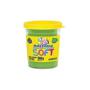 Massa para Modelar Soft 101 Verde 500g Acrilex - UN