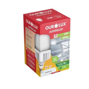 Lâmpada Led Bulbo 65W 6500K Bivolt 20381 Ourolux - UN