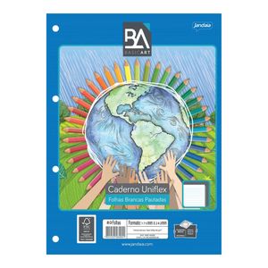 Folha Fichário 80 Folhas Basic Art 73010 Jandaia - BL