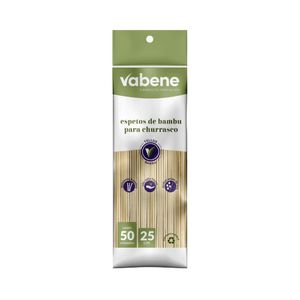 Espeto para Churrasco 18cm Bambu 30023 Vabene - 50UN