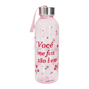 Garrafa 580ml Plástico Coração FJ90698 Fwb - UN