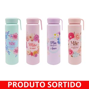 Garrafa Alumínio 600ml Mãe FJ90685 Fwb - UN
