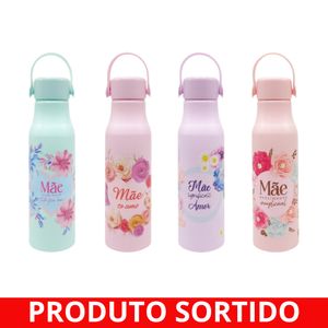 Garrafa Alumínio 600ml Mãe FJ90687 Fwb - UN
