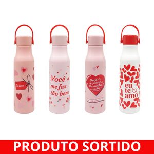 Garrafa Alumínio 600ml Mãe FJ90688 Fwb - UN