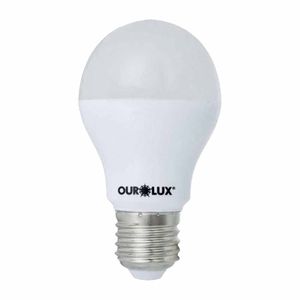 Lampada Led Bulbo 12W 3000K Amarela Bivolt Ourolux - UN