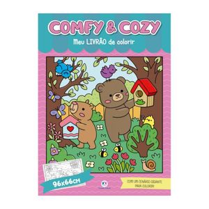 Livro Infantil para Colorir Bobbie Goods Comfy And Cozy 3669 Ciranda cultural - UN