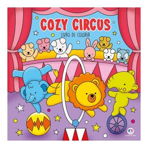 Livro Infantil para Colorir Bobbie Comfy Circus 4815 Ciranda cultural - UN