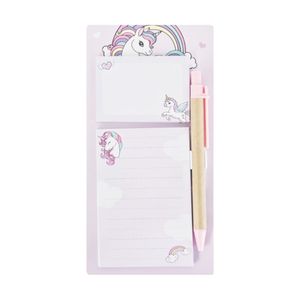 Bloco Adesivo com Caneta Unicórnio FJ90748 Fwb - BL