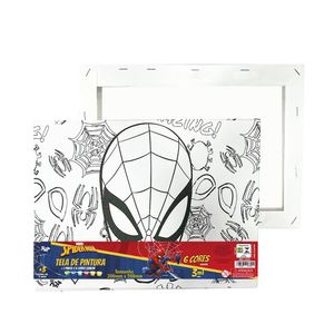 Tela para Pintura 30x20 Kit Pintura Homem Aranha 5333 Dac - UN