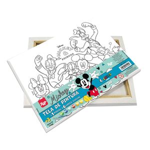 Tela para Pintura 22x16 Kit Pintura Mickey 4747 Dac - UN