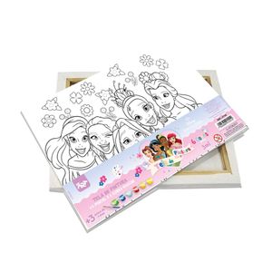Tela para Pintura 22x16 Kit Pintura Princesa 4749 Dac - UN