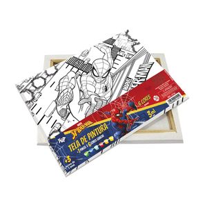 Tela para Pintura 22x16 Kit Pintura Homem Aranha 4750 Dac - UN