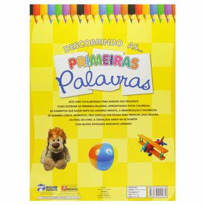 Livro Infantil Descobrindo as Primeiras Palavras 2235 Bicho esp. - UN