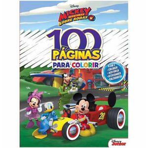 Livro Infantil 100 Páginas para Colorir Mickey 8546 Bicho esp. - UN
