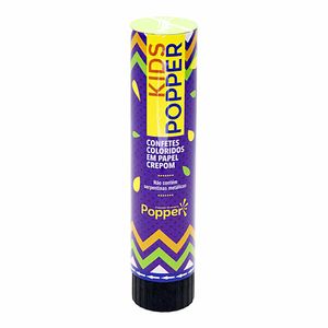 Lança Confete Kids Popper 21 cm 8021-2C Popper - UN