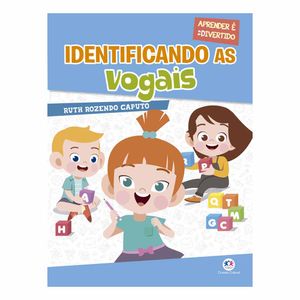Livro Infantil Identificando as Vogais 0399 Ciranda cultural - UN