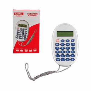 Calculadora de Bolso 8 Dígitos com Cordão AL6809A Alfacell - UN