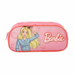 Estojo Escolar Barbie Vermelho EI38184BB Luxcel - UN