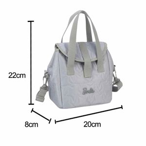 Lancheira Térmica Barbie Cinza LA46823BB Luxcel - UN