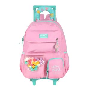 Mochila de Rodinhas Up4you Rosa IC41726UP Luxcel - UN